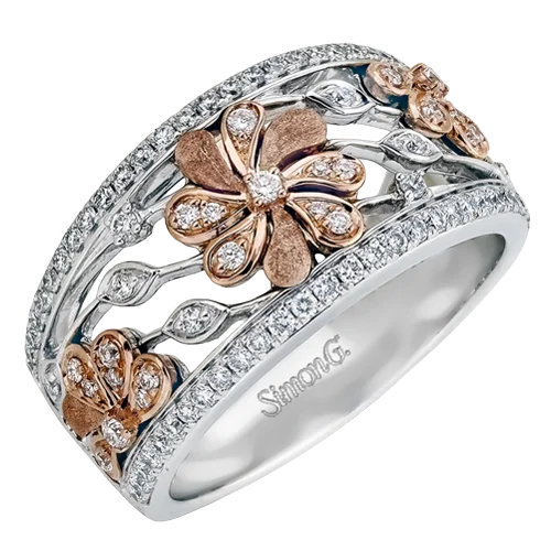 Solitaire Diamond Rings in Platinum SettingsRight Hand Ring in 18k Gold with Diamonds