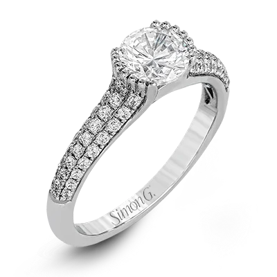 Custom - Designed Diamond Rings to Reflect Your PersonalityEngagement Ring in 18k Gold with Diamonds