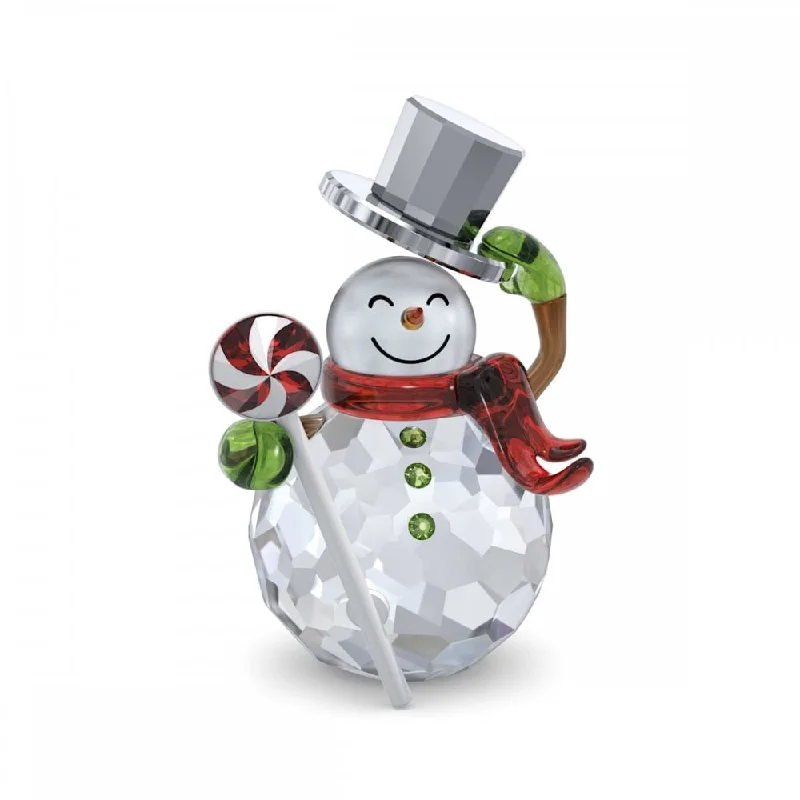 Two - Tone Wedding Bands in Gold and PlatinumSwarovski 2024 Holiday Cheers Dulcis Snowman Ornament