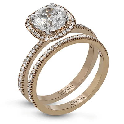 Custom - Designed Diamond Rings to Reflect Your PersonalityWedding Set in 18k Gold with Diamonds