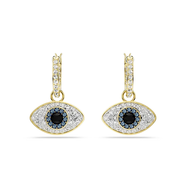 Custom - Engraved Wedding Bands with a Special MessageSwarovski Symbolica Gold-Tone Evil Eye Earrings