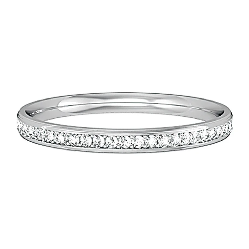 Matching Wedding Bands for a Coordinated LookMirco Claw Full Eternity Ring 2mm