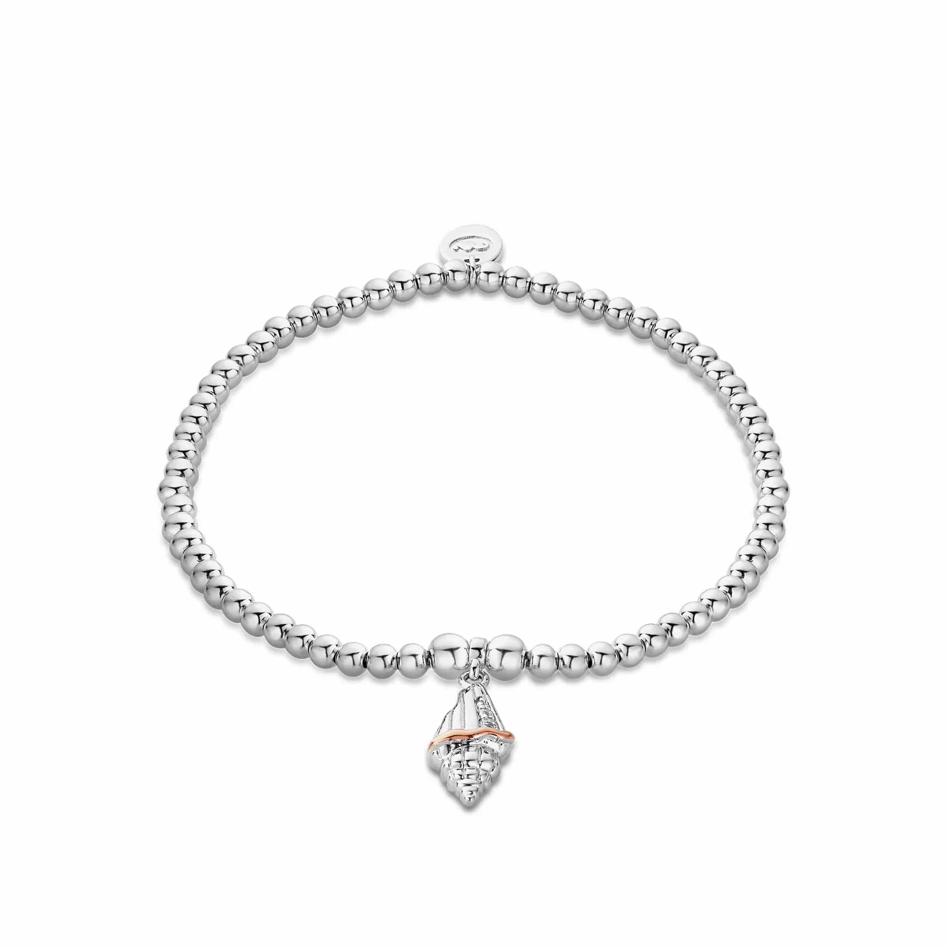 Comfort - Fit Wedding Bands for All - Day WearClogau Sterling Silver Sounds of the Sea Stud Affinity Bracelet