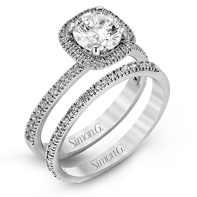 Custom - Designed Diamond Rings to Reflect Your PersonalityWedding Set in 18k Gold with Diamonds