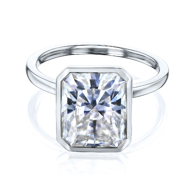 Kobelli Grown - A.M.O.R.E. 5X Prima 5.25ct Radiant Ring