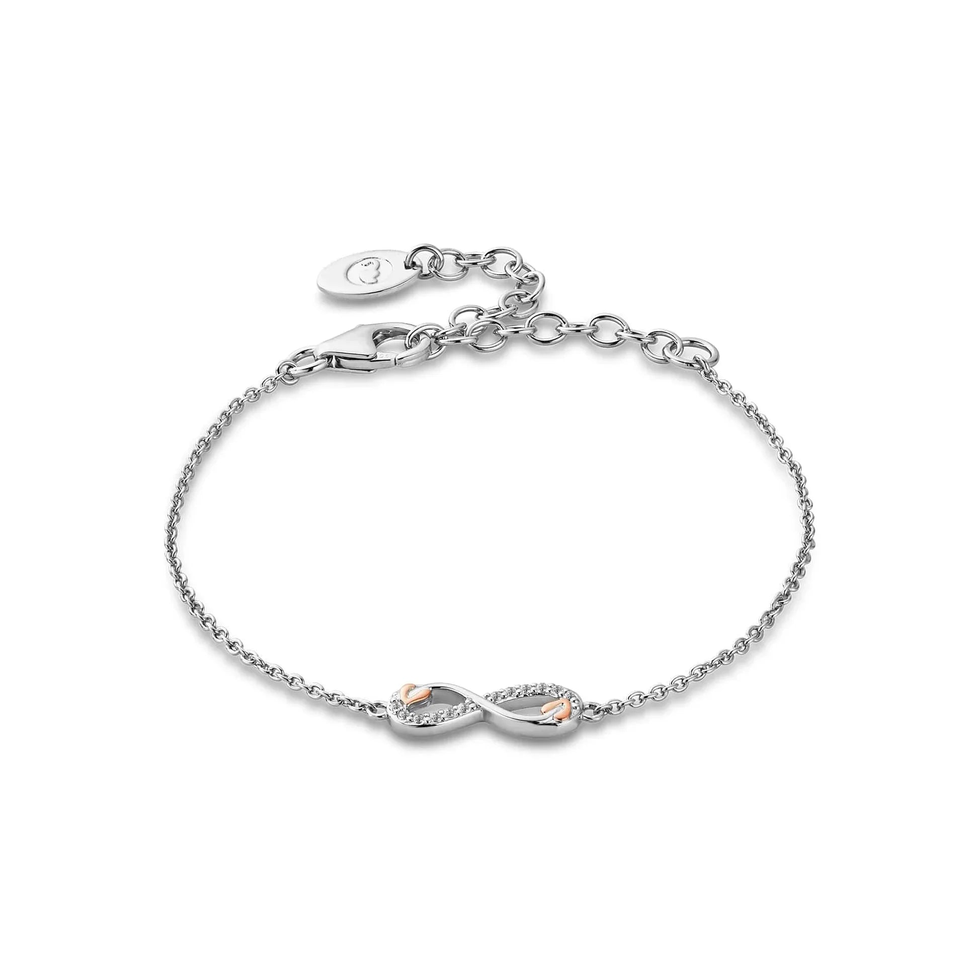 Wedding Bands with Micro - Pave Diamond AccentsClogau Tree of Life Sterling Silver Infinity Bracelet