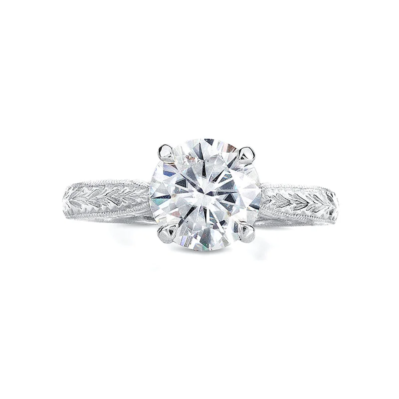 1.5ct Forever One Moissanite Valentina Ring