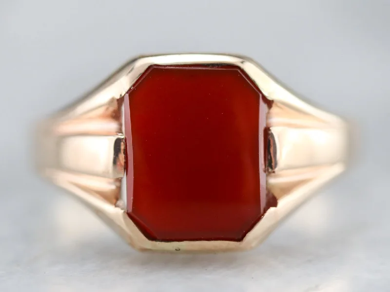 Vintage Carnelian Ring