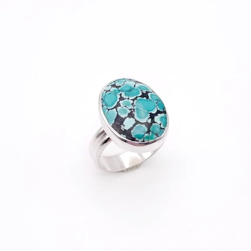 Amethyst Gemstone Rings in a Vintage - Style SettingAbundance Turquoise Ring No. 04 | Size 8.75