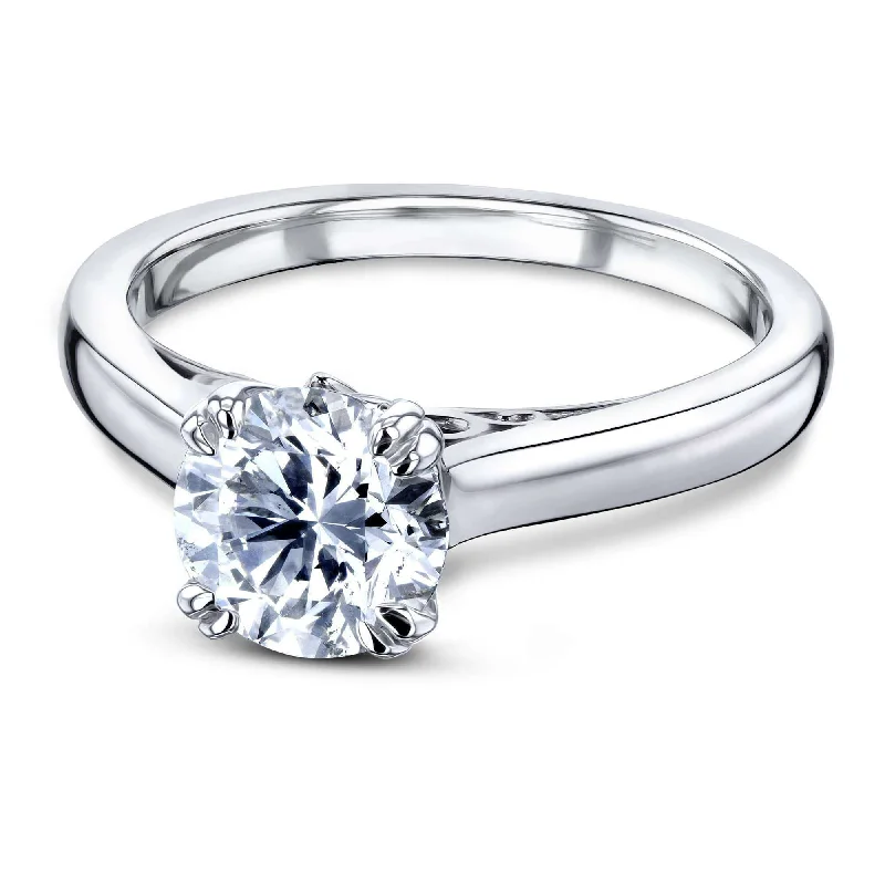 1ct Diamond Solitaire W-Prong Ring