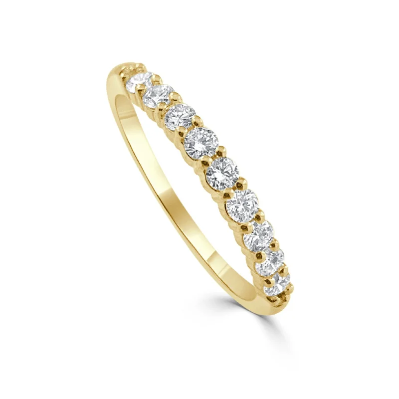 Vintage - Inspired Diamond Rings with Filigree WorkJoelle Diamond Stackable Band Ring 14k Gold 1/3 ct. TDW