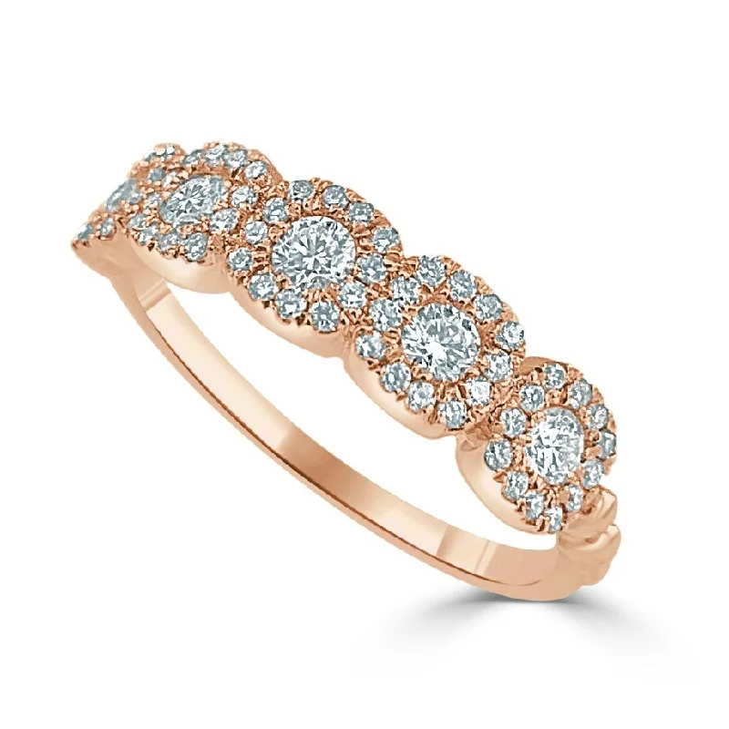 Custom - Designed Diamond Rings to Reflect Your PersonalityJoelle Diamond Band Ring 14K Gold 3/8 CT TDW