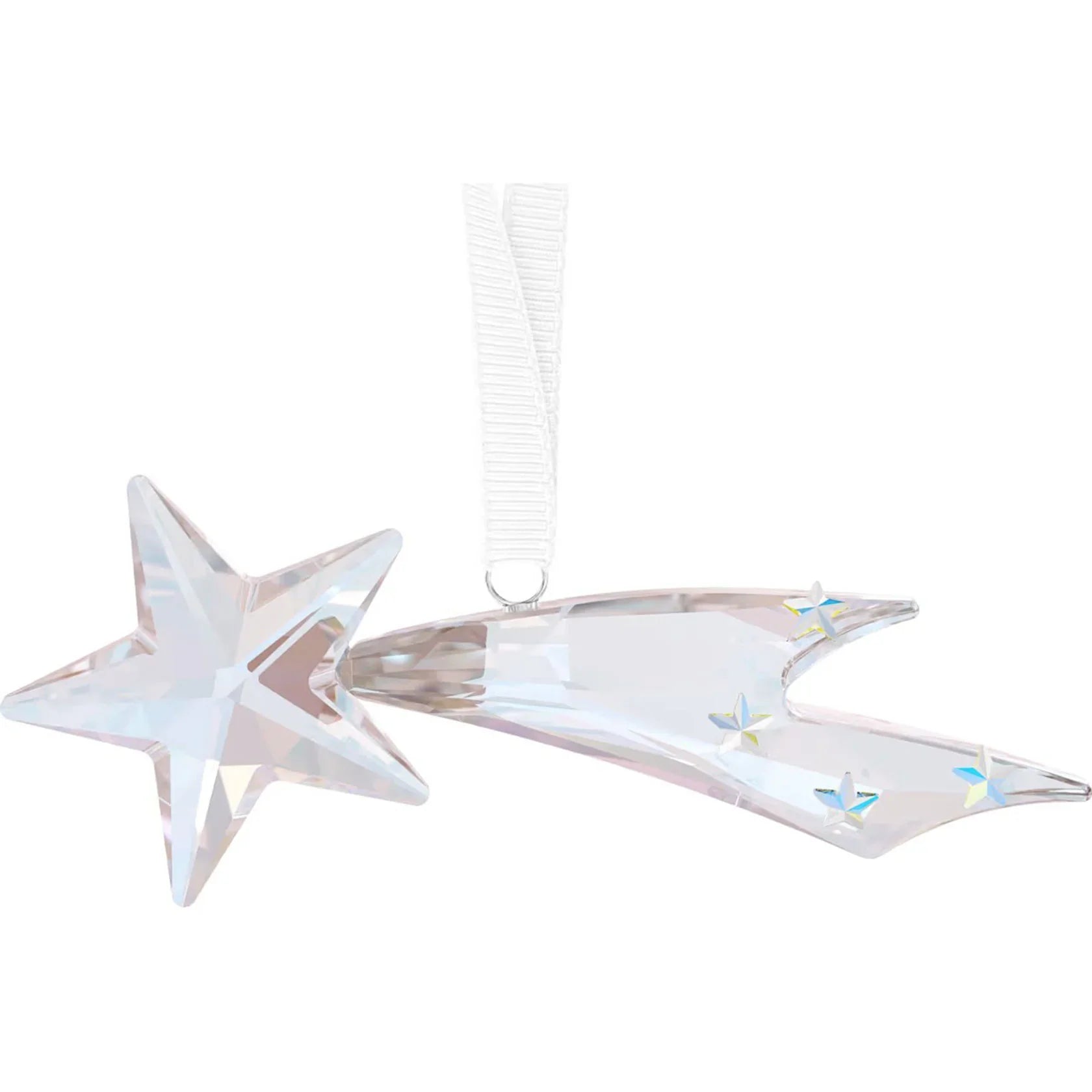 Two - Tone Wedding Bands in Gold and PlatinumSwarovski 2024 Magic Classics Shooting Star Ornament