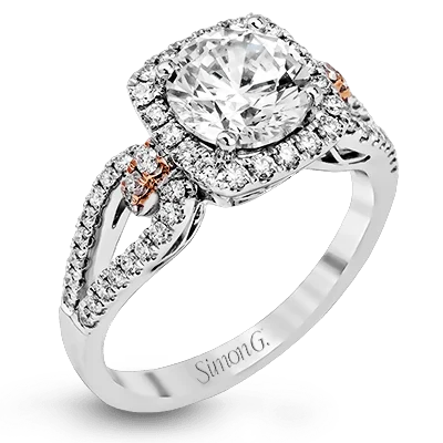 Solitaire Diamond Rings in Platinum SettingsEngagement Ring in 18k Gold with Diamonds