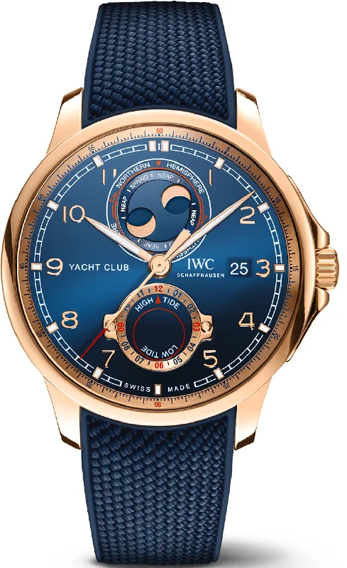 Two - Tone Wedding Bands in Gold and PlatinumIWC Portugieser Yacht Club Moon And Tide