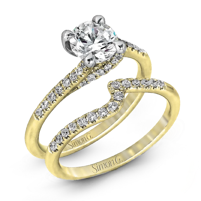 Custom - Designed Diamond Rings to Reflect Your PersonalityWedding Set in 18k Gold with Diamonds