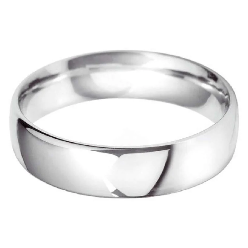 Matching Wedding Bands for a Coordinated LookPlatinum 6mm Classic Court Gents Wedding Ring