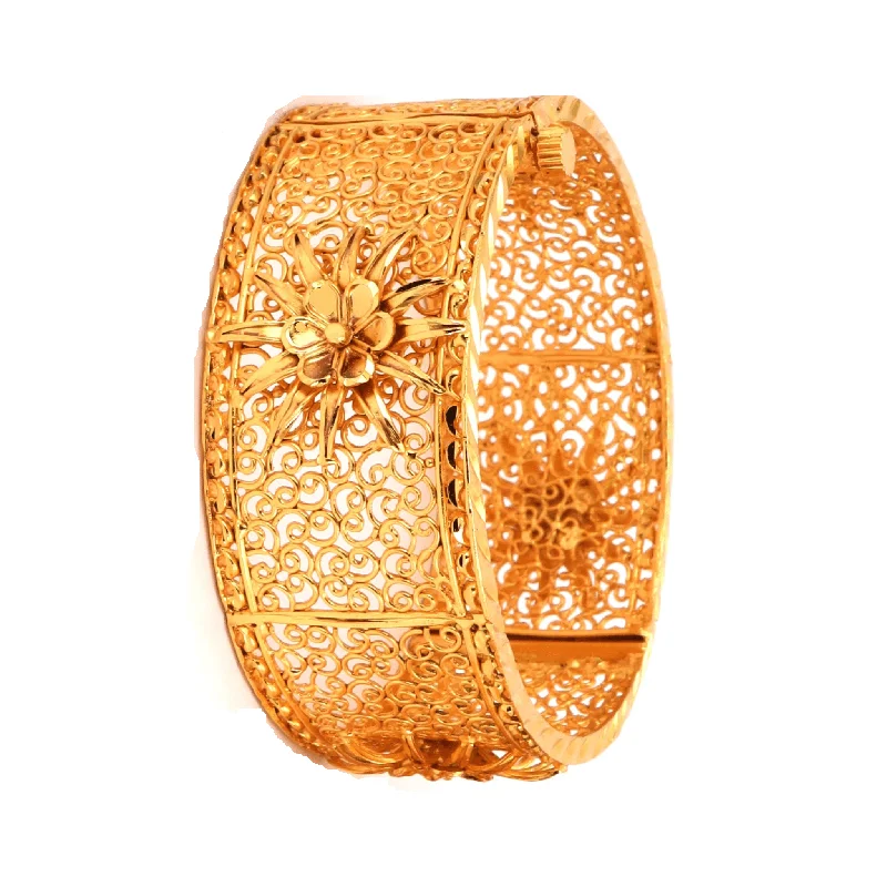 Enamel - Coated Bangles in Vibrant ColorsFlower Bloom Chur - One Piece