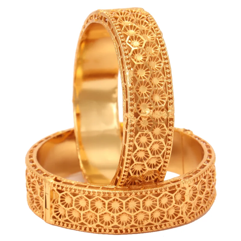 Stackable Bangle Sets for a Trendy LookMadhukosha Chur - Two Pieces