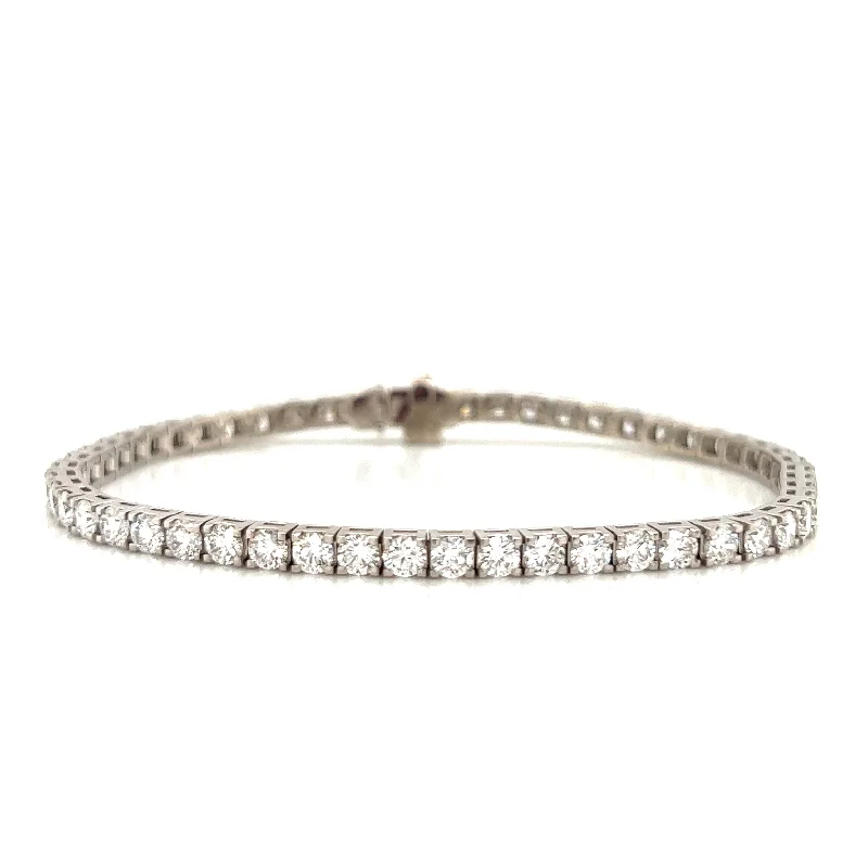 Bangle Bracelets with Birthstone Accents7ct Laboratory Grown Diamond Tennis Bracelet