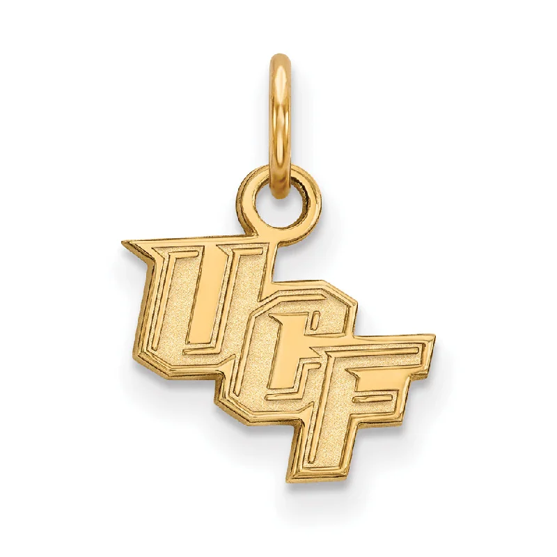 Initial Letter Pendants for a Personalized Touch14k Yellow Gold Central Florida XS (Tiny) 'UCF' Charm or Pendant