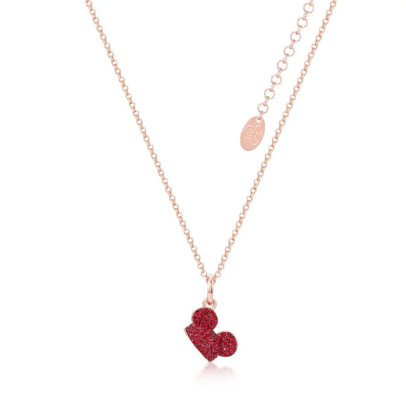 Heart - Shaped Pendant Necklaces with Birthstone InlaysDisney Mickey Mouse Ear Hat Necklace