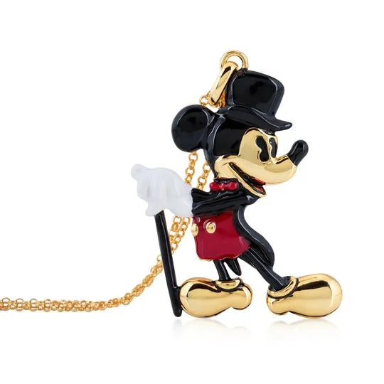 Zodiac Sign Pendant Necklaces for Astrology EnthusiastsDisney Mickey Mouse Showman Necklace