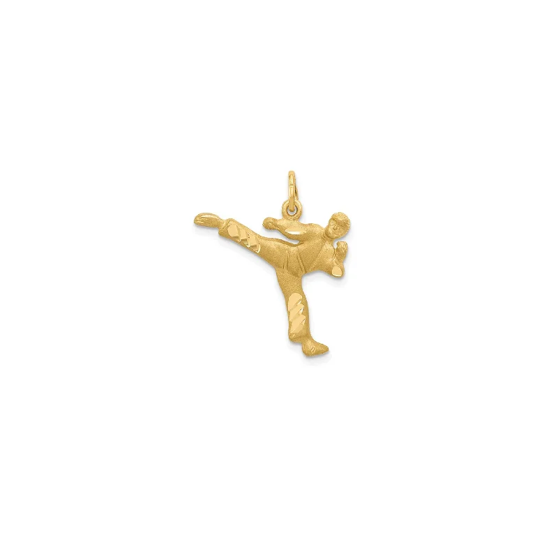 Animal - Shaped Pendants in Sterling Silver[Male] Karate Character Pendant (14K)