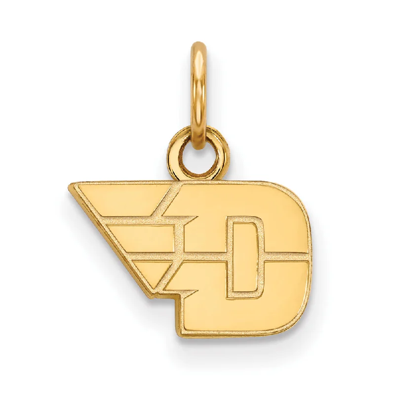 Charm Pendants with Multiple Small Decorative Elements14k Yellow Gold U of Dayton XS (Tiny) Charm or Pendant