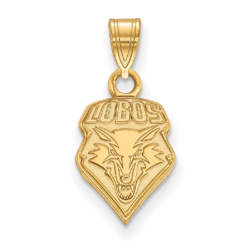 Initial Letter Pendants for a Personalized Touch14k Yellow Gold U. of New Mexico Small Logo Pendant